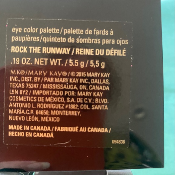 Mary Kay Eye Color Palette Rock The Runway - Picture 3 of 3